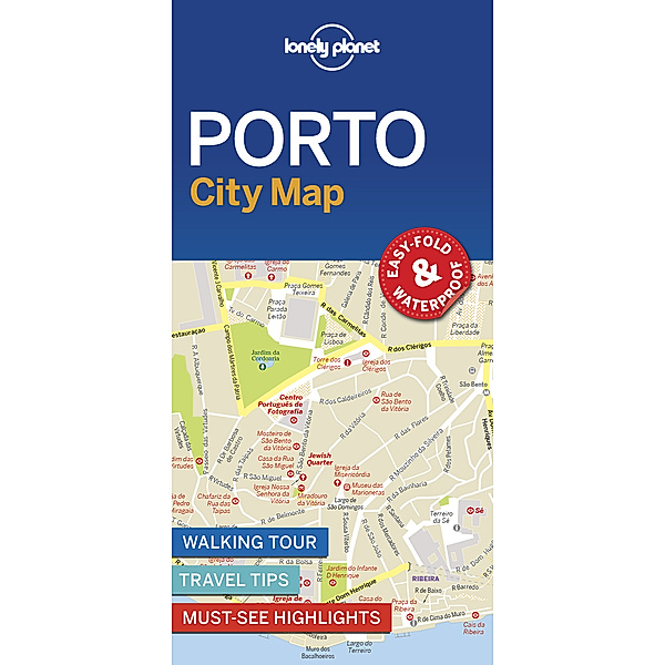 Map / Lonely Planet Porto City Map, Lonely Planet