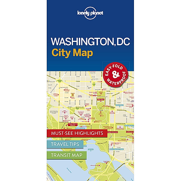 Map / Lonely Planet Washington DC City Map, Lonely Planet