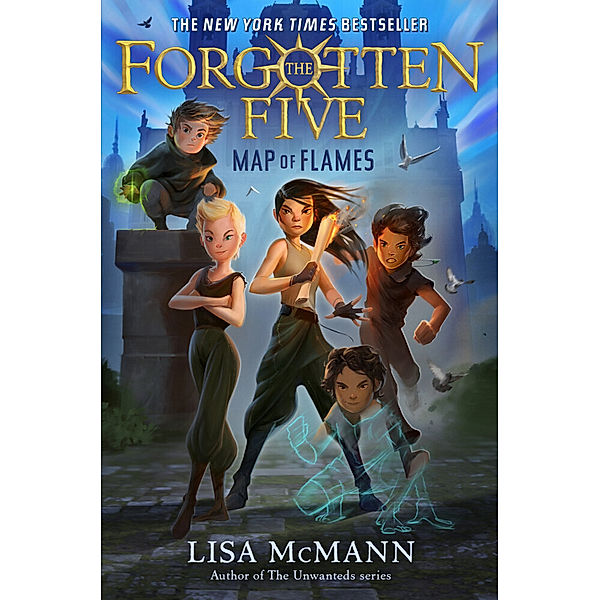 Map of Flames (The Forgotten Five, Book 1), Lisa Mcmann