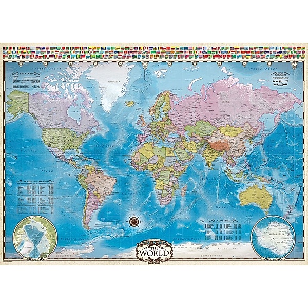 Eurographics Map of the World (Puzzle)