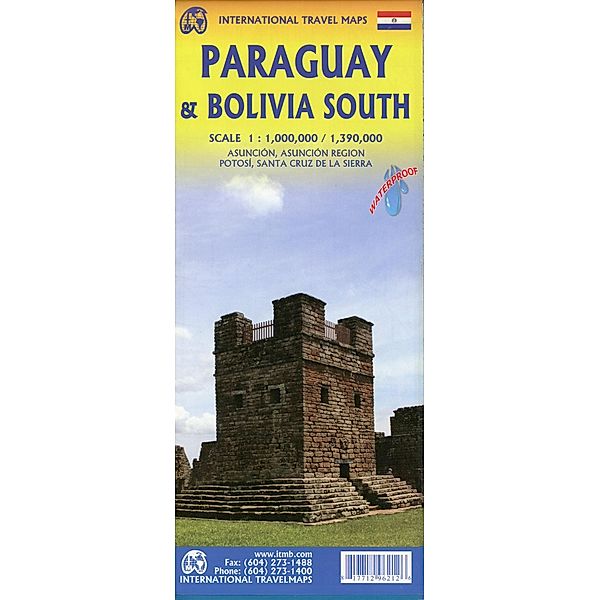 Map Paraguay