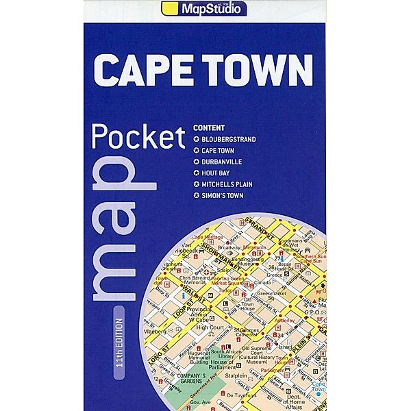 Map Studio: Pocket map Cape Town, Map Studio