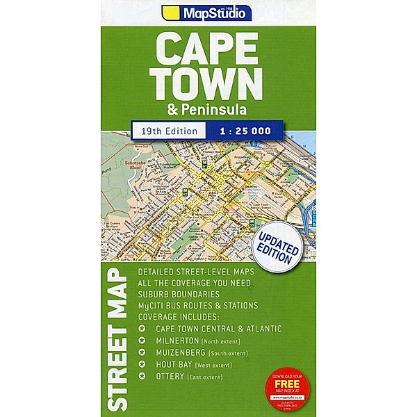 Map Studio Street Map Cape Town