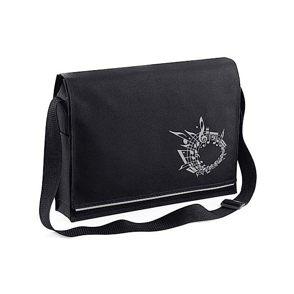 Mapac Black Music Messenger Bag