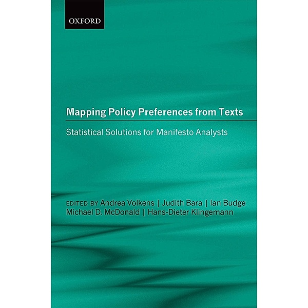Mapping Policy Preferences from Texts