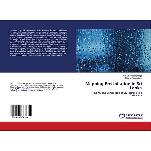 Mapping Precipitation in Sri Lanka, Ajith L.K. Wijemannage, Manjula Ranagalage