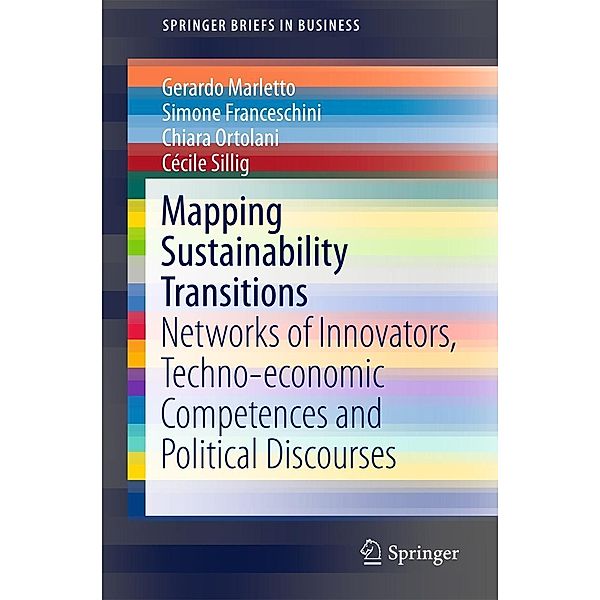 Mapping Sustainability Transitions / SpringerBriefs in Business, Gerardo Marletto, Simone Franceschini, Chiara Ortolani, Cécile Sillig