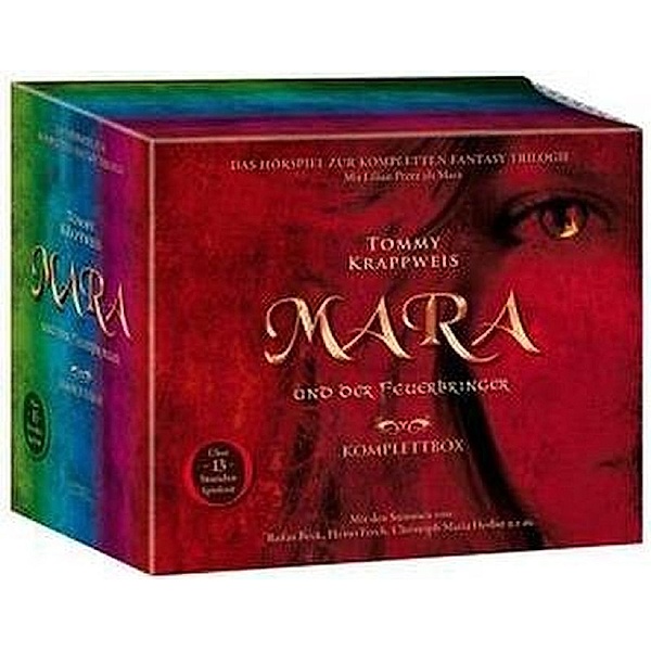 Mara und der Feuerbringer - Komplettbox.Box.1-3,11 Audio-CD, Tommy Krappweis