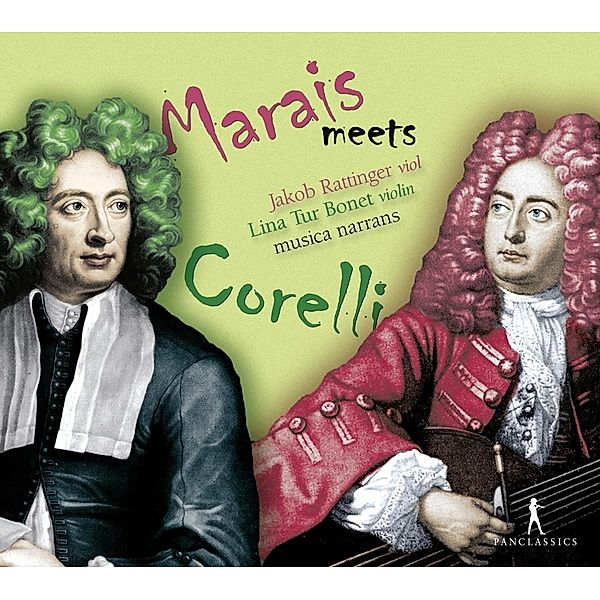 Marais Meets Corelli, Rattinger, Tur Bonet, Ensemble Musica Narrans