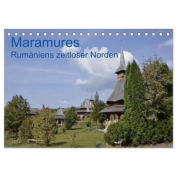 Maramures - Rumäniens zeitloser Norden (Tischkalender 2024 DIN A5 quer), CALVENDO Monatskalender, Krokotraene