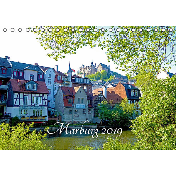 Marburg 2019 (Tischkalender 2019 DIN A5 quer), Monika Bunk