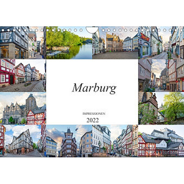 Marburg Impressionen (Wandkalender 2022 DIN A4 quer), Dirk Meutzner