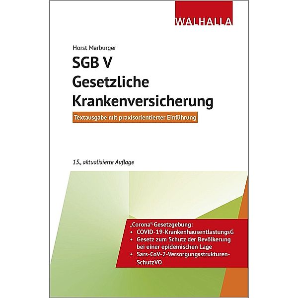 Marburger, H: SGB V - Gesetzliche Krankenversicherung, Horst Marburger