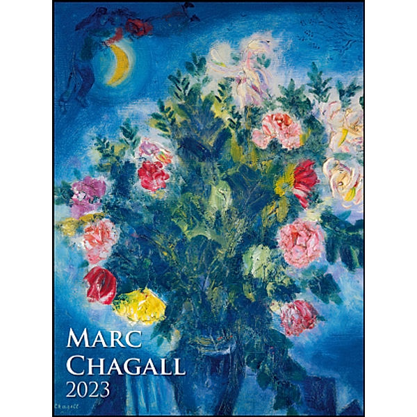 Marc Chagall 2023 - Bild-Kalender 42x56 cm - Kunst-Kalender - 5-Farbdruck - Wand-Kalender - Malerei - Alpha Edition