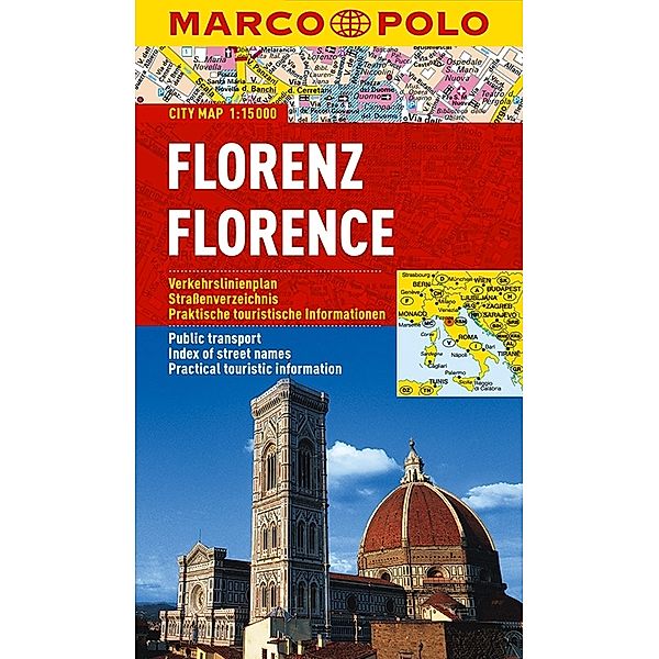 Marco Polo Citymap Florenz. Florence. Firenze