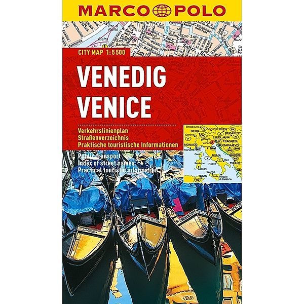 Marco Polo Citymap Venedig. Venice