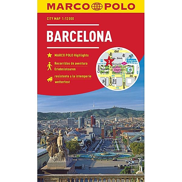 MARCO POLO Cityplan Barcelona 1:12.000