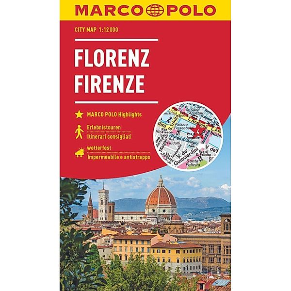 MARCO POLO Cityplan Florenz 1:12.000