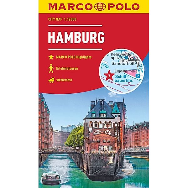 MARCO POLO Cityplan Hamburg 1:12.000