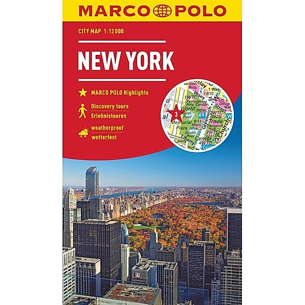 MARCO POLO Cityplan / MARCO POLO Cityplan New York 1:12.000, MARCO POLO Cityplan New York 1:12.000