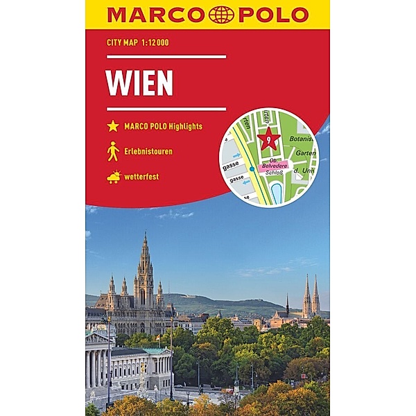 MARCO POLO Cityplan / MARCO POLO Cityplan Wien 1:12 000. Vienna / Vienne