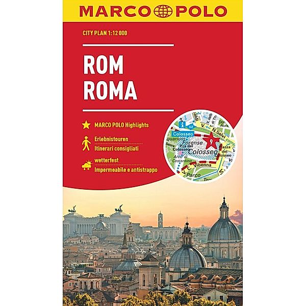 MARCO POLO Cityplan Rom 1:12.000