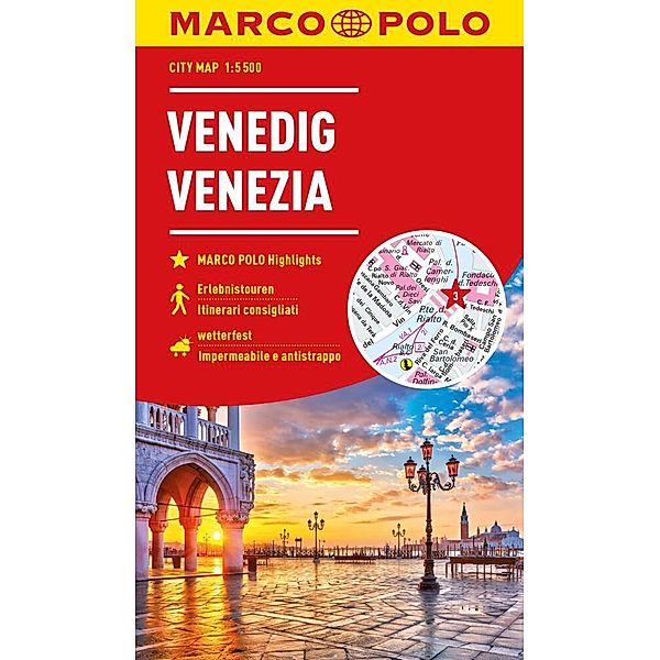 MARCO POLO Cityplan Venedig 1:5.500