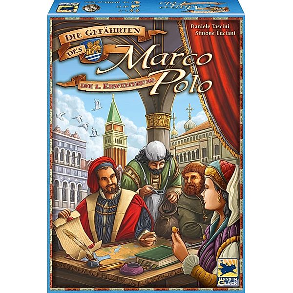 Marco Polo, Erweiterung (Spiel-Zubehör), Daniele Tascini, Simone Luciani