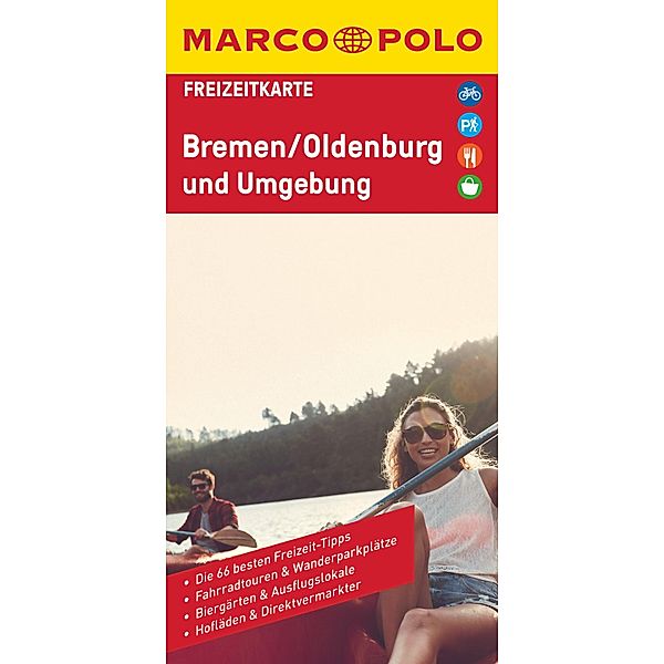 MARCO POLO Freizeitkarte 10 Oldenburg und Umgebung 1:100.000 Buch  versandkostenfrei bei Weltbild.de bestellen