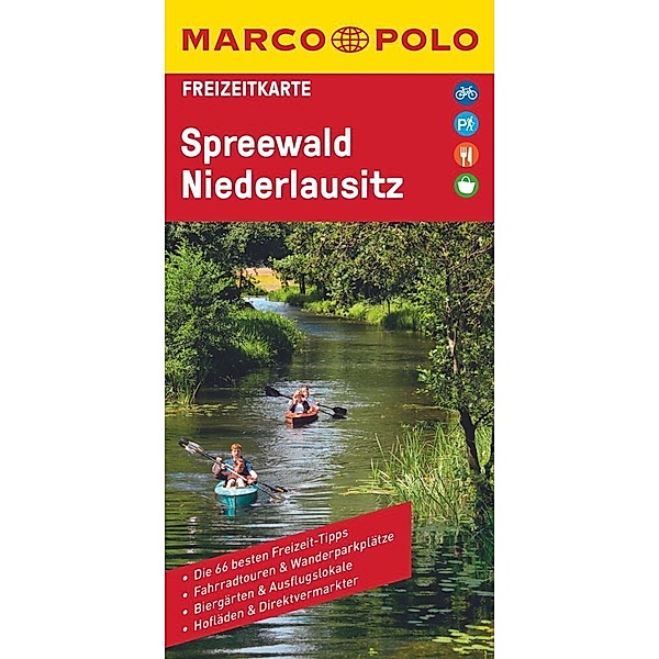 MARCO POLO Freizeitkarte 20 Spreewald, Niederlausitz 1:100.000