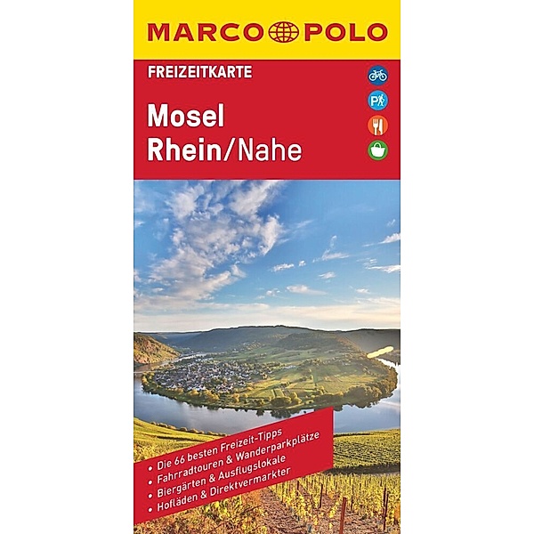 MARCO POLO Freizeitkarte 26 Mosel, Rhein, Nahe 1:115.000