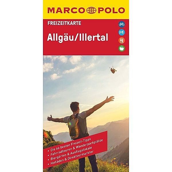 MARCO POLO Freizeitkarte / MARCO POLO Freizeitkarte Allgäu, Illertal 1:100 000