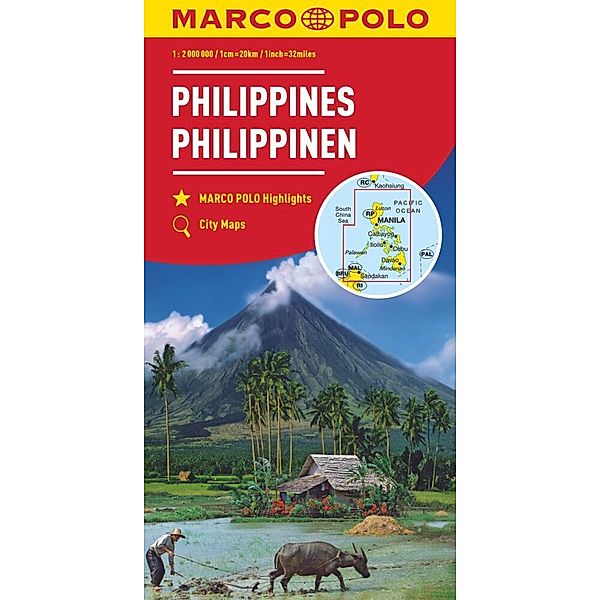 MARCO POLO Kontinentalkarte / MARCO POLO Kontinentalkarte Philippinen 1:2 Mio.
