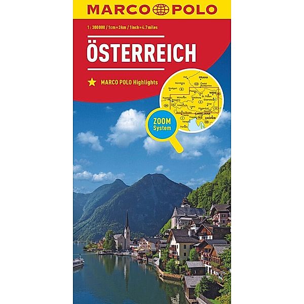 Marco Polo Länderkarte / MARCO POLO Länderkarte Österreich 1:300.000