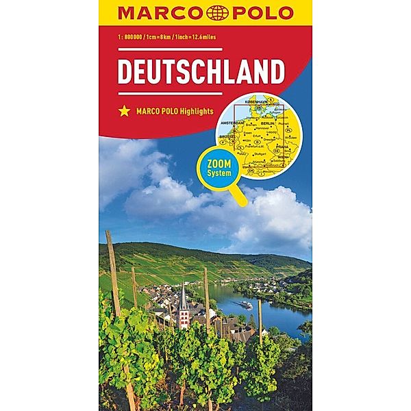 Marco Polo Länderkarte / MARCO POLO Länderkarte Deutschland 1:800.000. Germany/ Allemagne