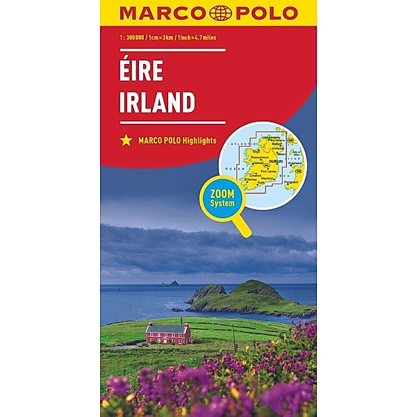 Marco Polo Länderkarte / MARCO POLO Länderkarte Irland 1:300.000. Éire / Ireland / Irlande