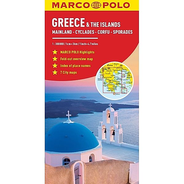 Marco Polo Maps / Greece and Greek Islands Marco Polo Map, Marco Polo