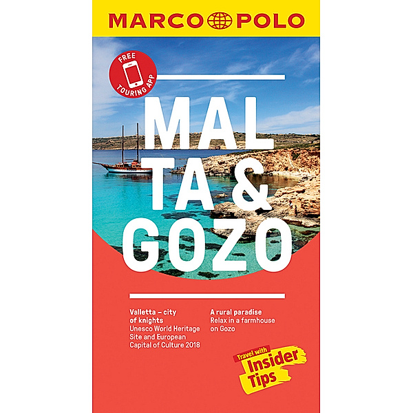 Marco Polo Pocket Travel Guide / Malta and Gozo Marco Polo Pocket Travel Guide - with pull out map