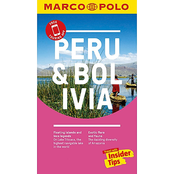Marco Polo Pocket Travel Guide / Peru and Bolivia Marco Polo Pocket Travel Guide - with pull out map