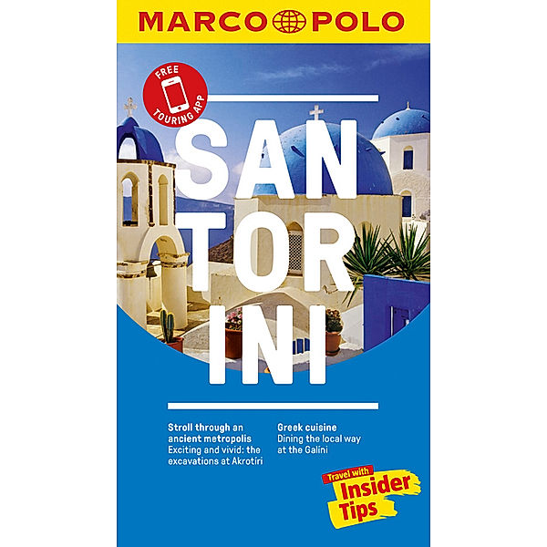 Marco Polo Pocket Travel Guide / Santorini Marco Polo Pocket Travel Guide - with pull out map