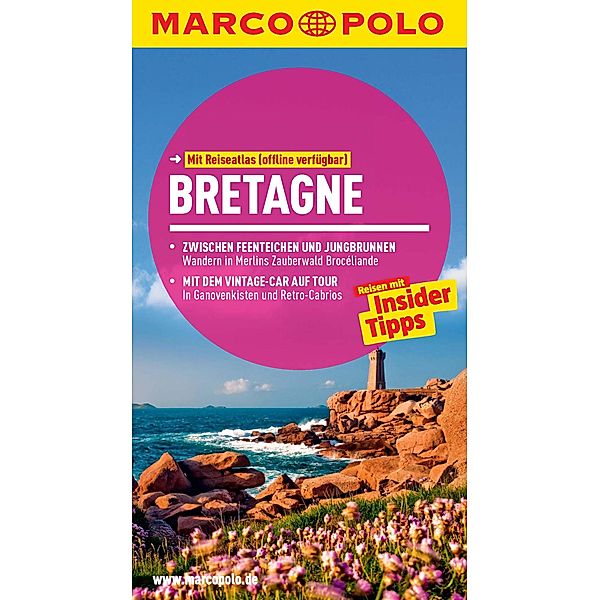 MARCO POLO Reiseführer Bretagne, Errol Friedhelm Karakoc
