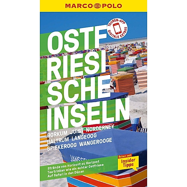 MARCO POLO Reiseführer E-Book Ostfriesische Inseln, Baltrum, Borkum, Juist, Langeoog, Volker Kühn, Klaus Bötig