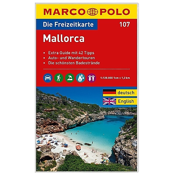 MARCO POLO Reiseführer / MARCO POLO Freizeitkarte 107 Mallorca 1:120.000