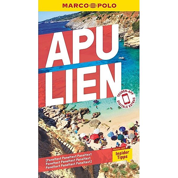 MARCO POLO Reiseführer / MARCO POLO Reiseführer Apulien, Bettina Dürr