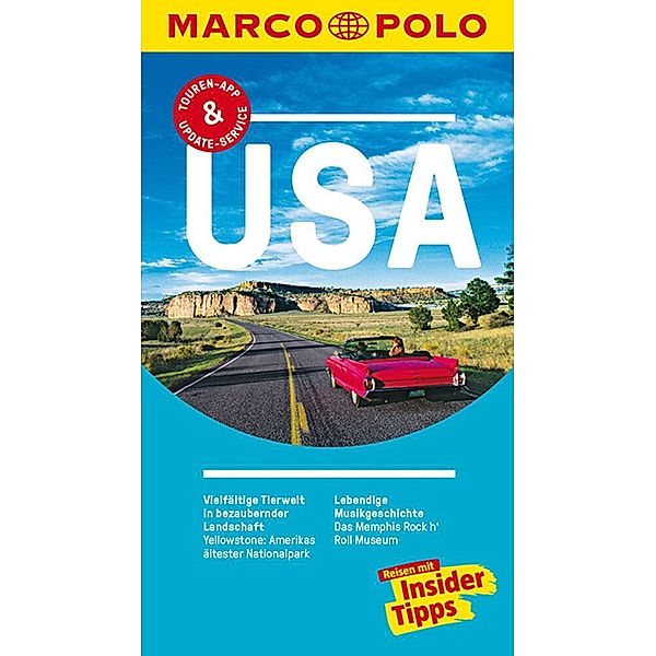 MARCO POLO Reiseführer / MARCO POLO Reiseführer USA, Karl Teuschl, Michael Schwelien