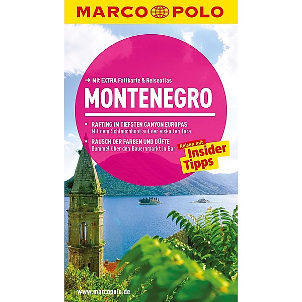 MARCO POLO Reiseführer Montenegro, Markus Bickel