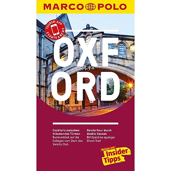 MARCO POLO Reiseführer Oxford / MARCO POLO Reiseführer E-Book, Heike Krüsemann