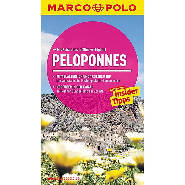 MARCO POLO Reiseführer Peloponnes, Klaus Bötig