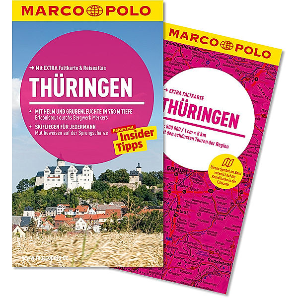 Marco Polo Reiseführer Thüringen, Kerstin Sucher, Bernd Wurlitzer