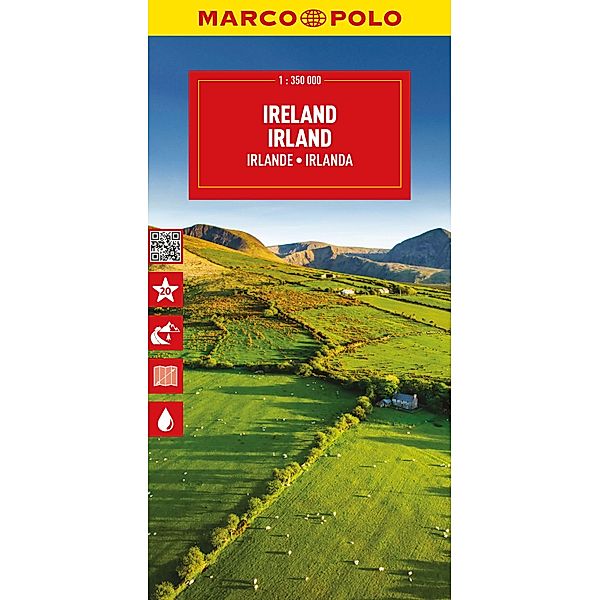 MARCO POLO Reisekarte Irland 1:350.000